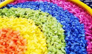 五色糯米饭 五色糯米饭